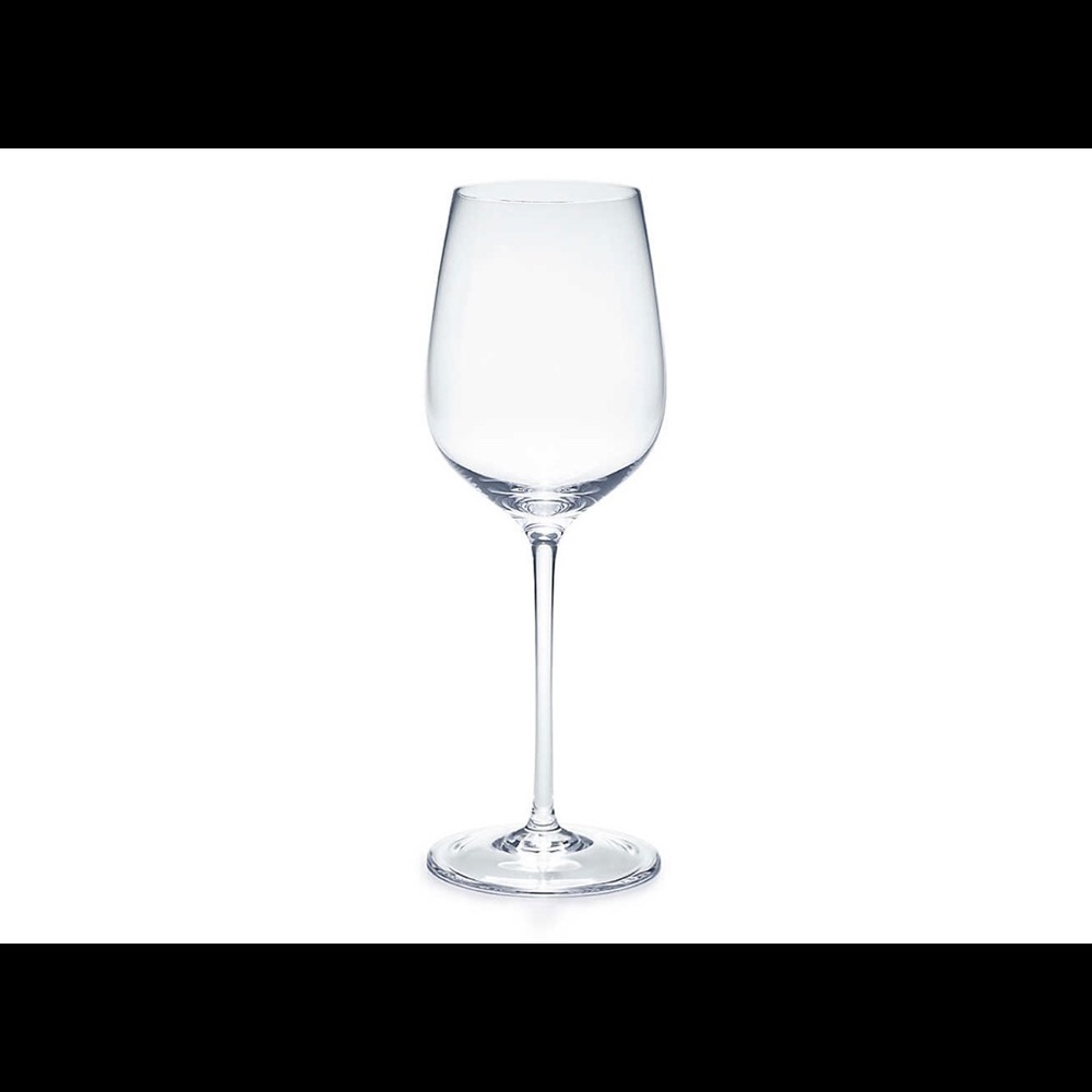 4 Tiffany White Wine Glasses